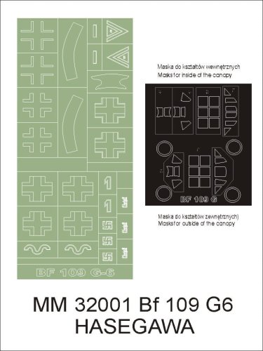 Go to product MONTEX MM32001 - 1:32 Messerschmitt Bf-109 G-6
