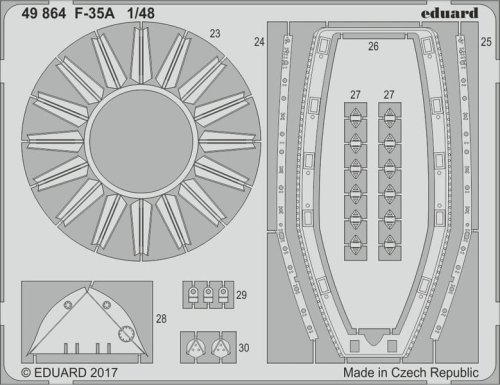 Go to product EDUARD 49864 - 1:48 F-35A