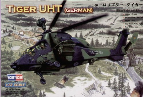 Go to product HOBBY BOSS 87214 - 1:72 Eurocopter EC-665 Tiger UHT Attack helicopter