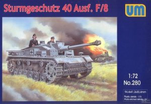 UNIMODELS 280 - 1:72 Sturmgeschtz 40 Ausf. F/8
