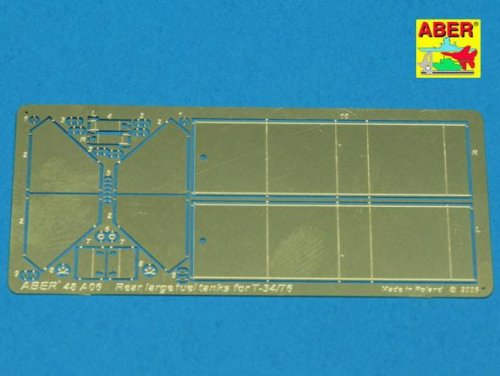 Go to product ABER 48A06 - 1:48 Rear large fuel tanks for T-34/76