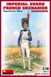MINIART 16017 - 1:16 Imperial Guard French Grenadier - Napoleonic Wars