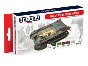 HATAKA AS37 - WW2 AFV Interior Colours paint set