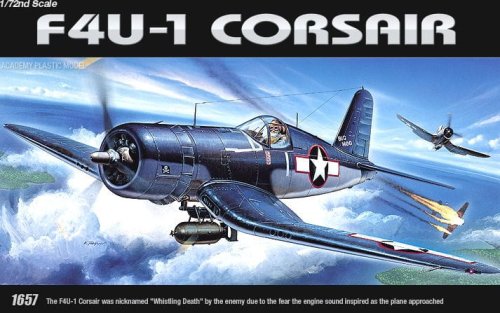 Go to product ACADEMY 12457 - 1:72 F4U-1 Corsair