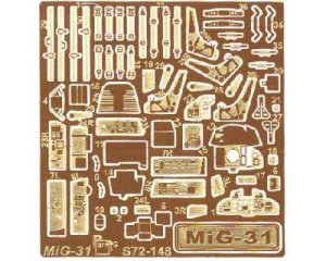 PART S72148 - 1:72 MiG-31