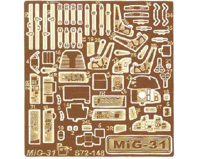 Go to product PART S72148 - 1:72 MiG-31