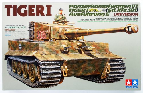 Go to product TAMIYA 35146 - 1:35 German Tiger I Tank Late Version