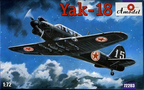 Go to product AMODEL 72203 - 1:72 Yakovlev Yak-18