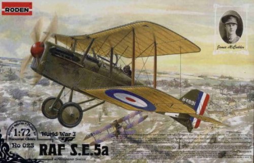 Go to product RODEN 023 - 1:72 RAF SE5a w/Hispano Suiza