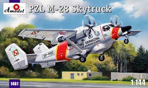 Go to product AMODEL 1461 - 1:144 PZL M28 Skytruck