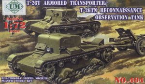 UNIMODELS 404 - 1:72 T-26-TN