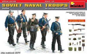 MINIART 35094 - 1:35 Soviet Naval Troops - Special Edition