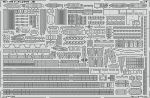 Go to product EDUARD 53258 - 1:350 HMS Dreadnought 1915