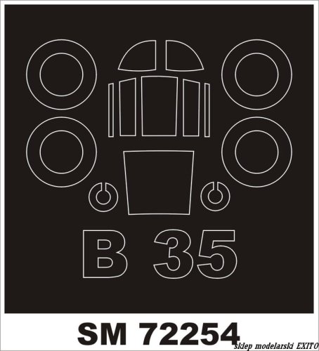 Go to product MONTEX SM72254 - 1:72 Avia B-35