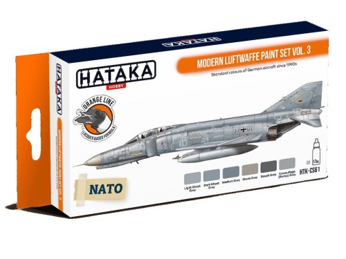 Go to product HATAKA CS61 - Modern Luftwaffe vol. 3 paint set