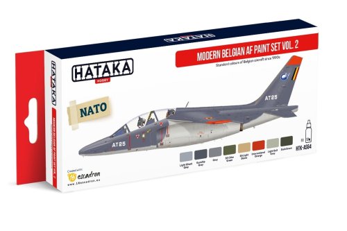 Go to product HATAKA AS64 - Modern Belgian AF vol. 2 paint set