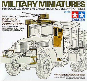 Go to product TAMIYA 35231 - 1:35 US 6x6 Cargo Truck Accesory Set