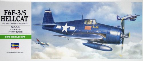 Go to product HASEGAWA B11 - 1:72 F6F-3/5 Hellcat