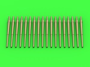 MASTER SM-700-056 - 1:700 Barrels for British cannons 4.5in/45 11.4 cm QF Marks I, III and IV Ark Royal, Illustrious, Renown