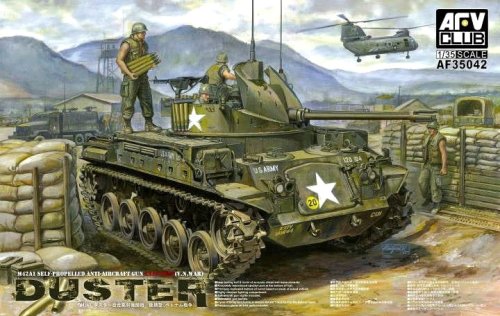 Go to product AFV CLUB 35042 - 1:35 M42A1 Self-Propelled AA Gun Duster Late Type