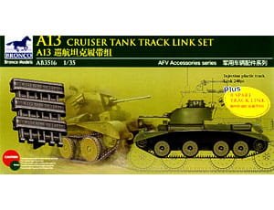 Go to product BRONCO AB 3516 - 1:35 A13 Cruiser Tank Mk.III Track Link Set