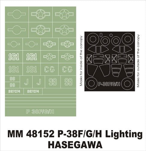 Go to product MONTEX MM48152 - 1:48 P-38 F/G/H Lightning