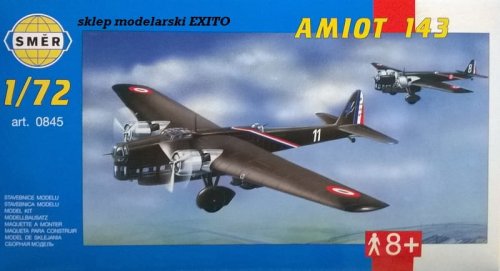 Go to product SMER 0845 - 1:72 Amiot 143