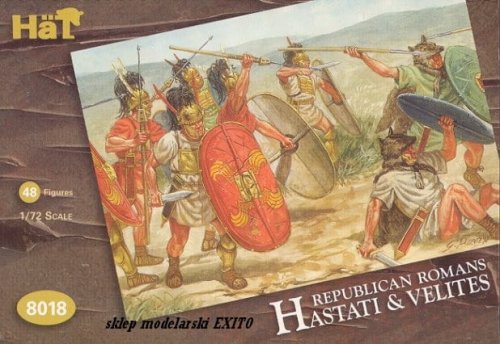 Go to product HAT 8018 - 1:72 Republican Romans Hastati & Velites