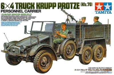Go to product TAMIYA 35317 - 1:35 German 6x4 Truck Krupp Protze