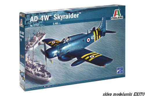 Go to product ITALERI 2757 - 1:48 Douglas AD-4W Skyraider