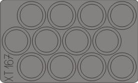 Go to product EDUARD XT167 - 1:35 M-7 Mid production wheel masks