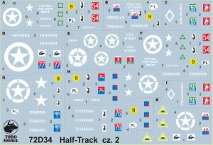 TORO MODEL 72D34 - 1:72 Half Track w polskiej służbie cz.2