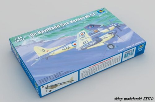 Go to product TRUMPETER 02895 - 1:48 De Havilland Sea Hornet NF.21