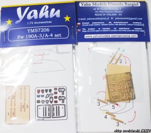 YAHU YMS7206 - 1:72 Fw-190 A-3/A-4 set