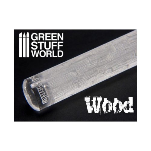 Go to product GREEN STUFF 1226 - Rolling Pin Wood Planks - Wałek do odciskania faktury drewna