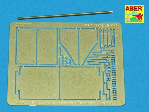 Go to product ABER 35A115 - 1:35 Aditional shrapnel covers for Panther Ausf.G