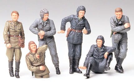 Go to product TAMIYA 35214 - 1:35 Russian Army Tank Crew at Rest
