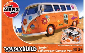 AIRFIX J6032 - VW Camper Van Surfin - Quick Build