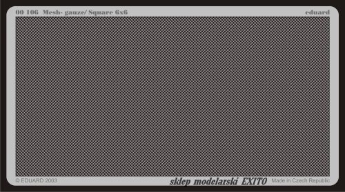 Go to product EDUARD 00106 - Mesh - gauze/ Square 6x6