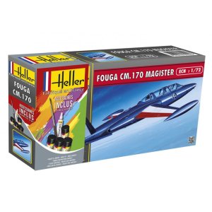 HELLER 56220 - 1:72 Fouga Magister CM 170