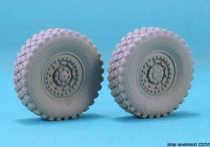 LEGEND LF1287 - 1:35 Weighted 4x4 MRAP Wheel set (for Kinetic 61011)