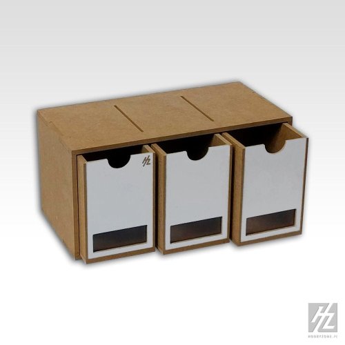 Go to product HOBBYZONE OM01B Organizer Modułowy - Moduł Szufladowy x 3