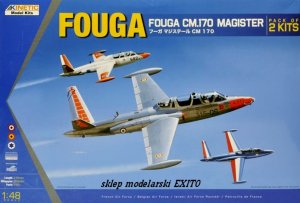 KINETIC 48051 - 1:48 Fouga CM.170 Magister