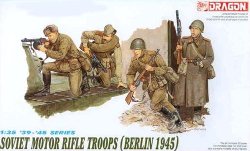 Go to product DRAGON 6019 - 1:35 Sovier Motor Rifle Troops - Berlin 1945