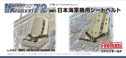 Go to product FINE MOLDS NA2 - 1:72 IJN Aircraft Seatbelt Set