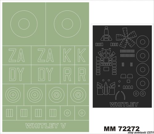 Go to product MONTEX MM72272 - 1:72 A.W. Whitley Mk.V