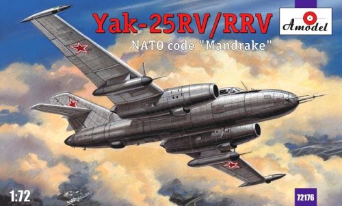 Go to product AMODEL 72176 - 1:72 Yakovlev Yak-25 RV / RVV - Mandrake