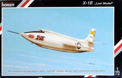 Go to product SPECIAL HOBBY 72158 - 1:72 X-1E Last model