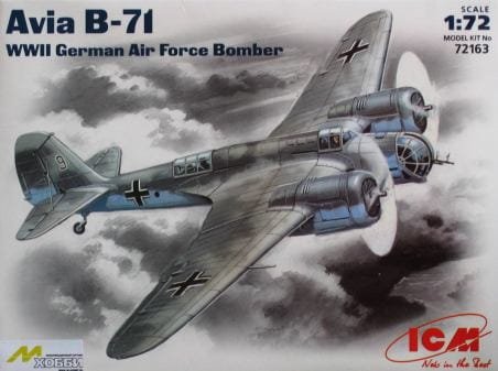 Go to product ICM 72163 - 1:72 Avia B-71, WWII German Luftwaffe Bomber