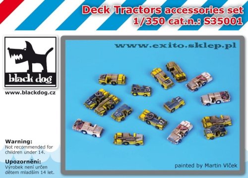 Go to product BLACK DOG S35001 - 1:350 Deck Tractors accessories set